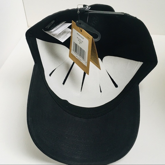 THE NORTH FACE Walls Are Meant For Climbing Baseball Hat Ball Cap Black NEW NWT - Picture 10 of 10